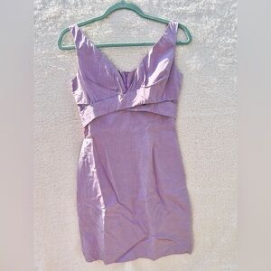 Alexander McQueen Purple  Sheath Dress